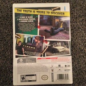 CSI: Crime Scene Investigation - Hard Evidence (Nintendo Wii, 2008)